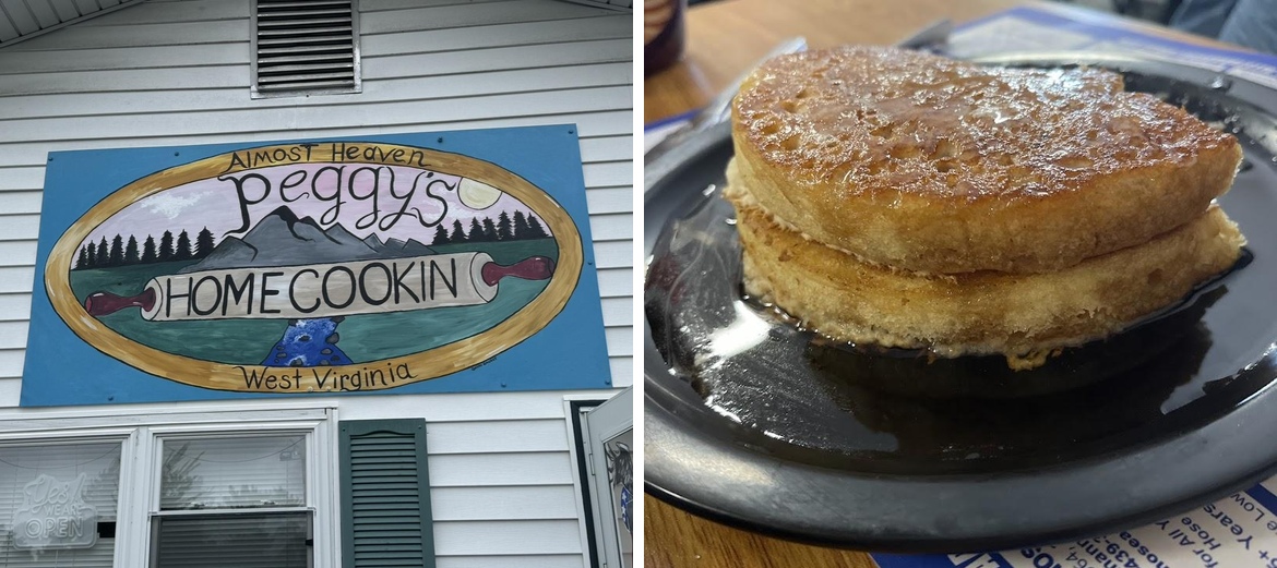 Peggy's Home Cookin Menu
