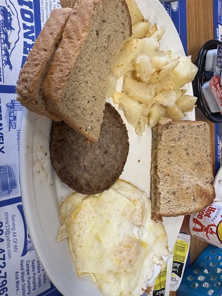 Eggs Sausage and Potatoes