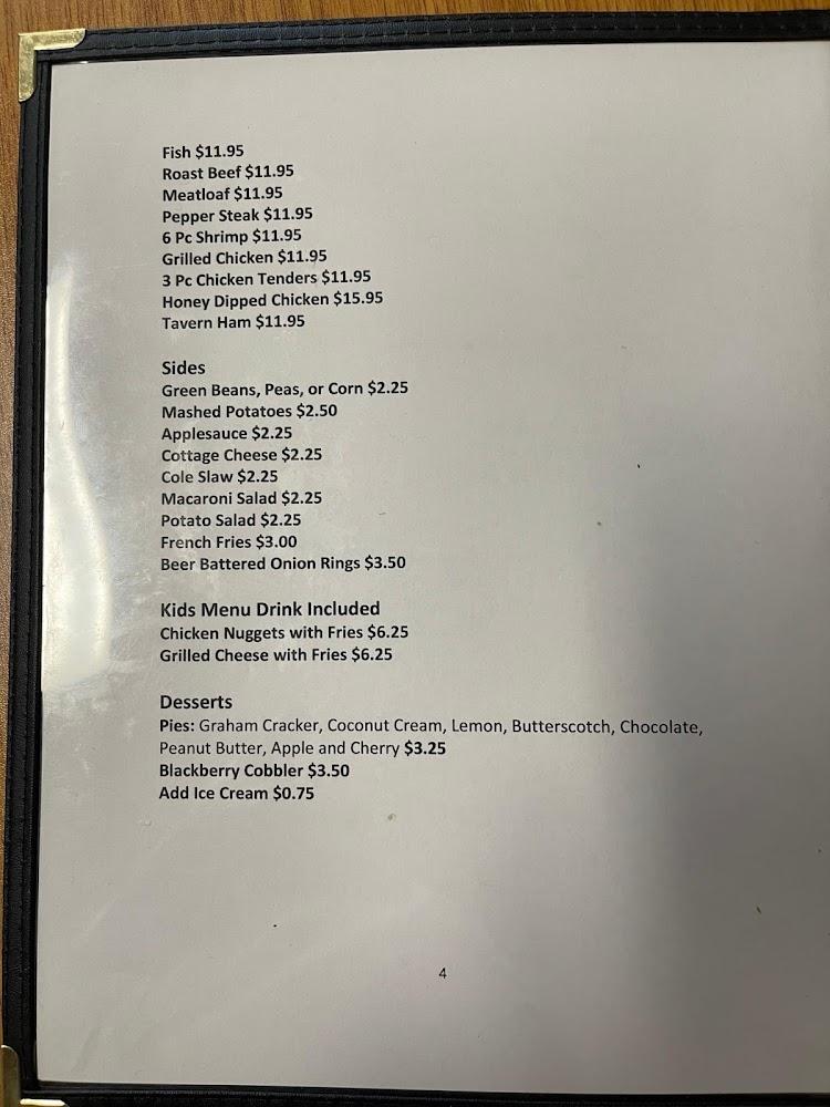 Peggy's Home Cookin Menu image 4